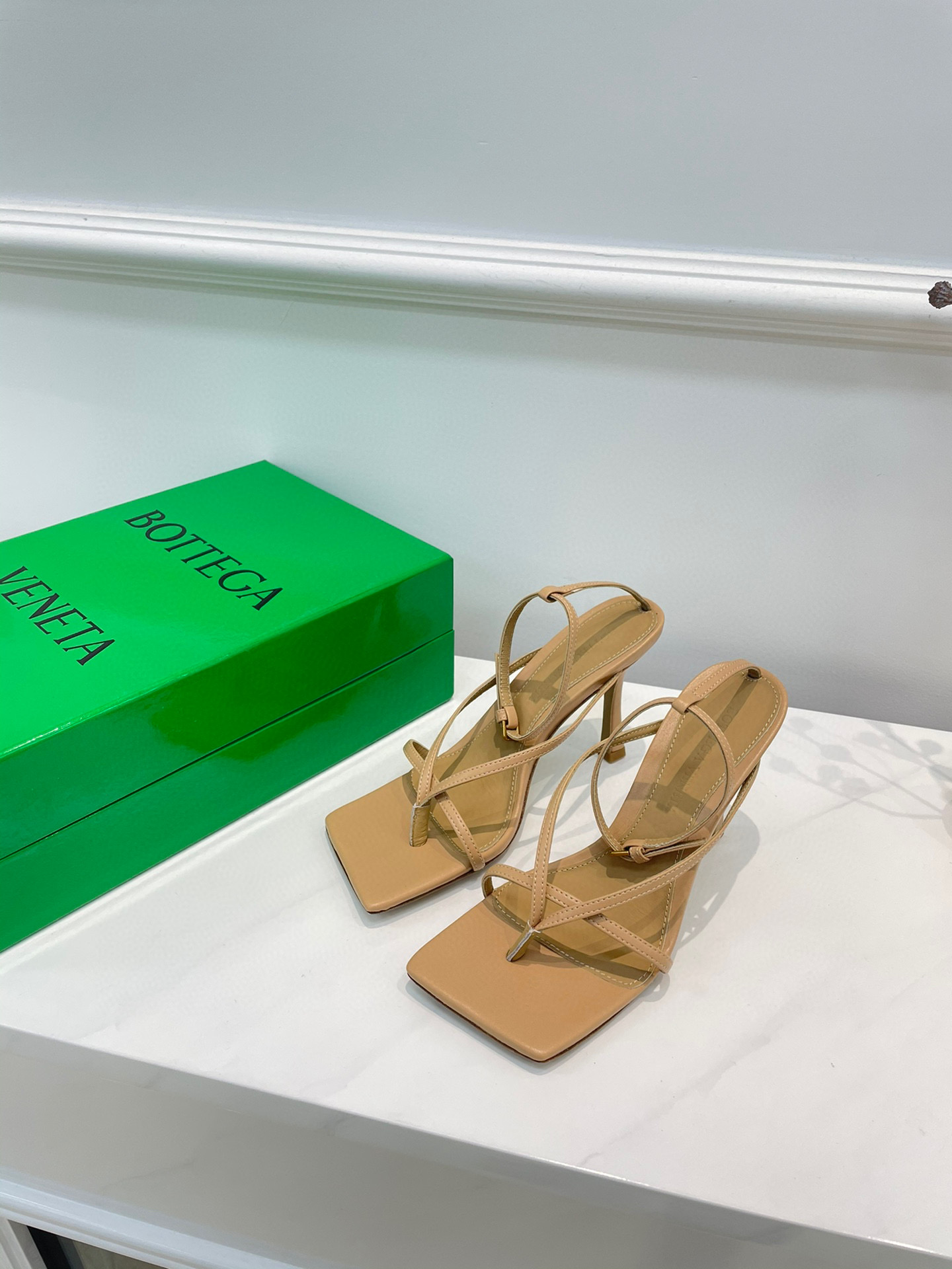 [TOP] Bottega Veneta BV Leather sandals Stretch Strap Sandal - 12 Colours