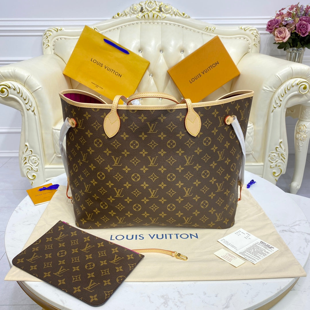 [TOP] Louis Vuitton LV Nevefull Bag 32x17x28cm - Monogram