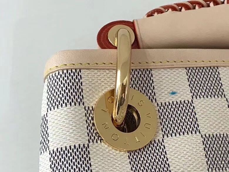[TOP] Louis Vuitton LV  Damier Azur  Artsy MM 41 x 32 x 22 cm-Beige