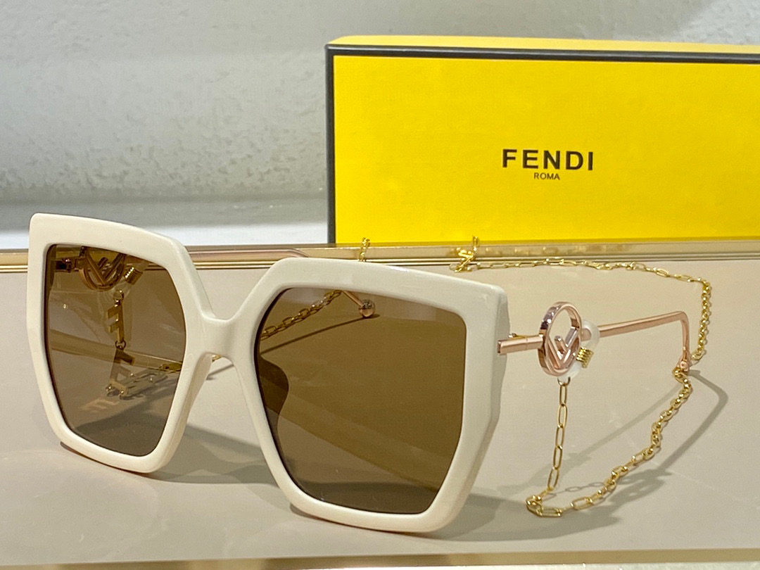 [TOP] FENDI Sunglasses acetate and metal sunglasses FF0410 - Seven Colours