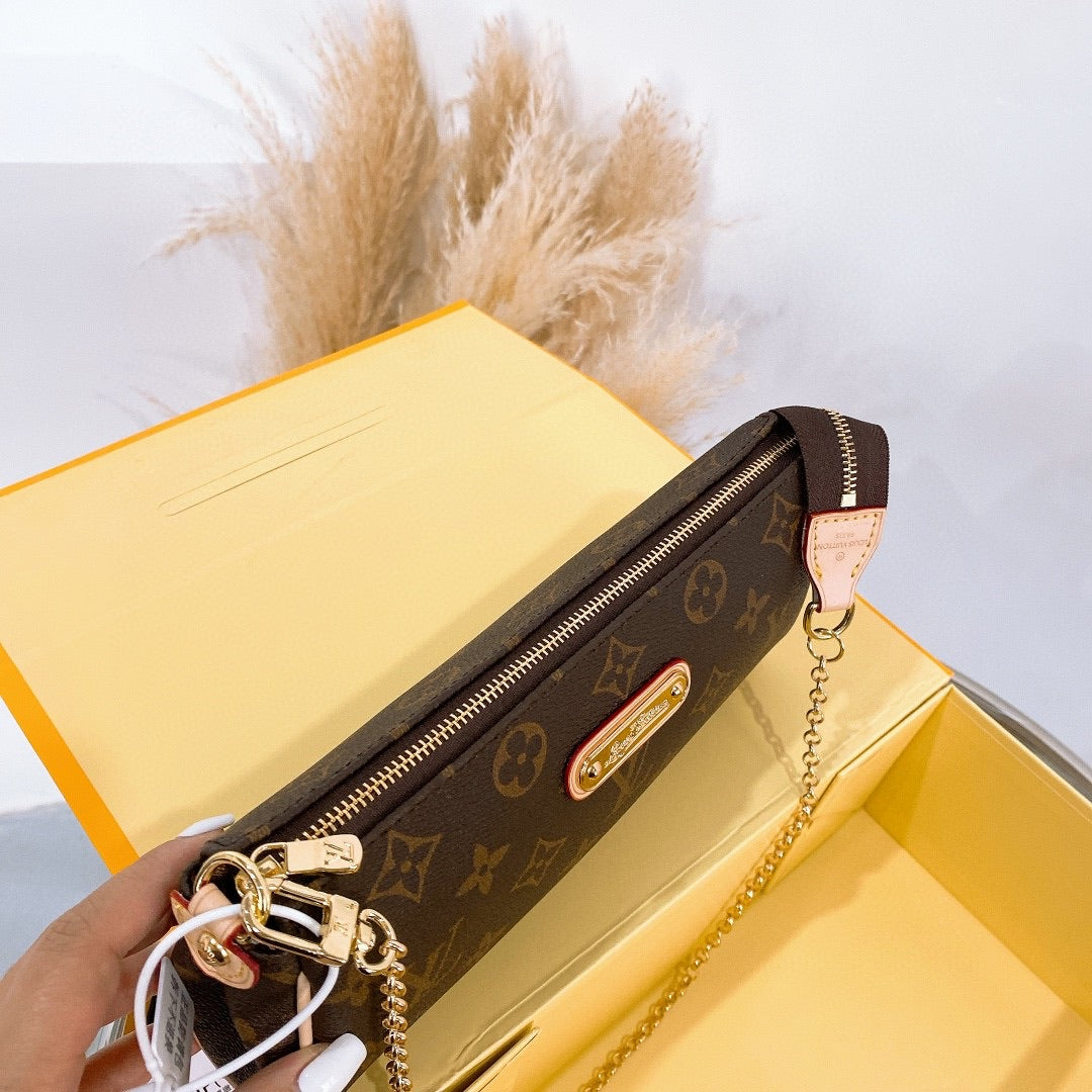 [TOP] Louis Vuitton LV Eva Clutch Monogram