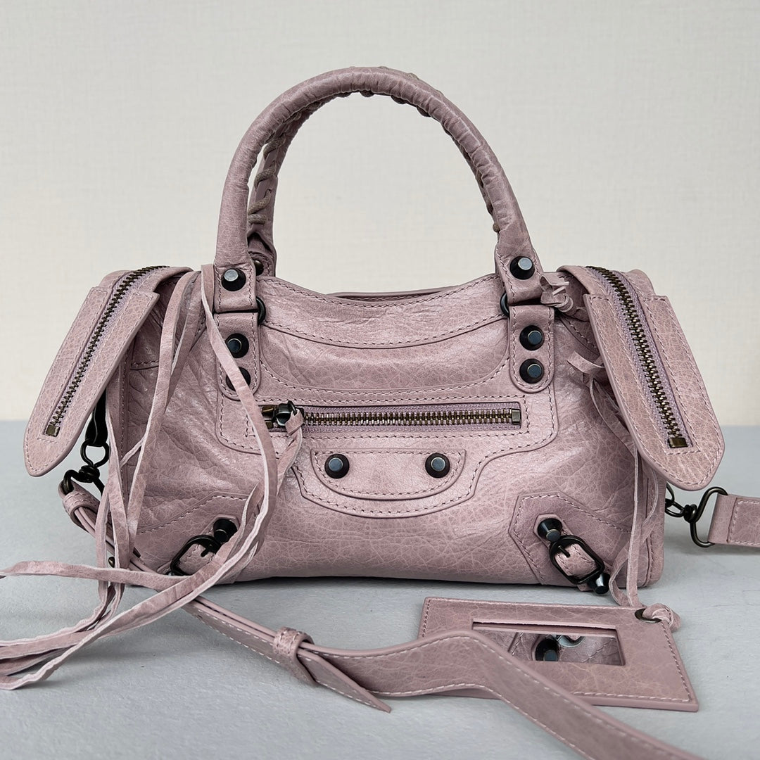 [TOP] BALENCIAGA Classic Small City Bag - Lilac