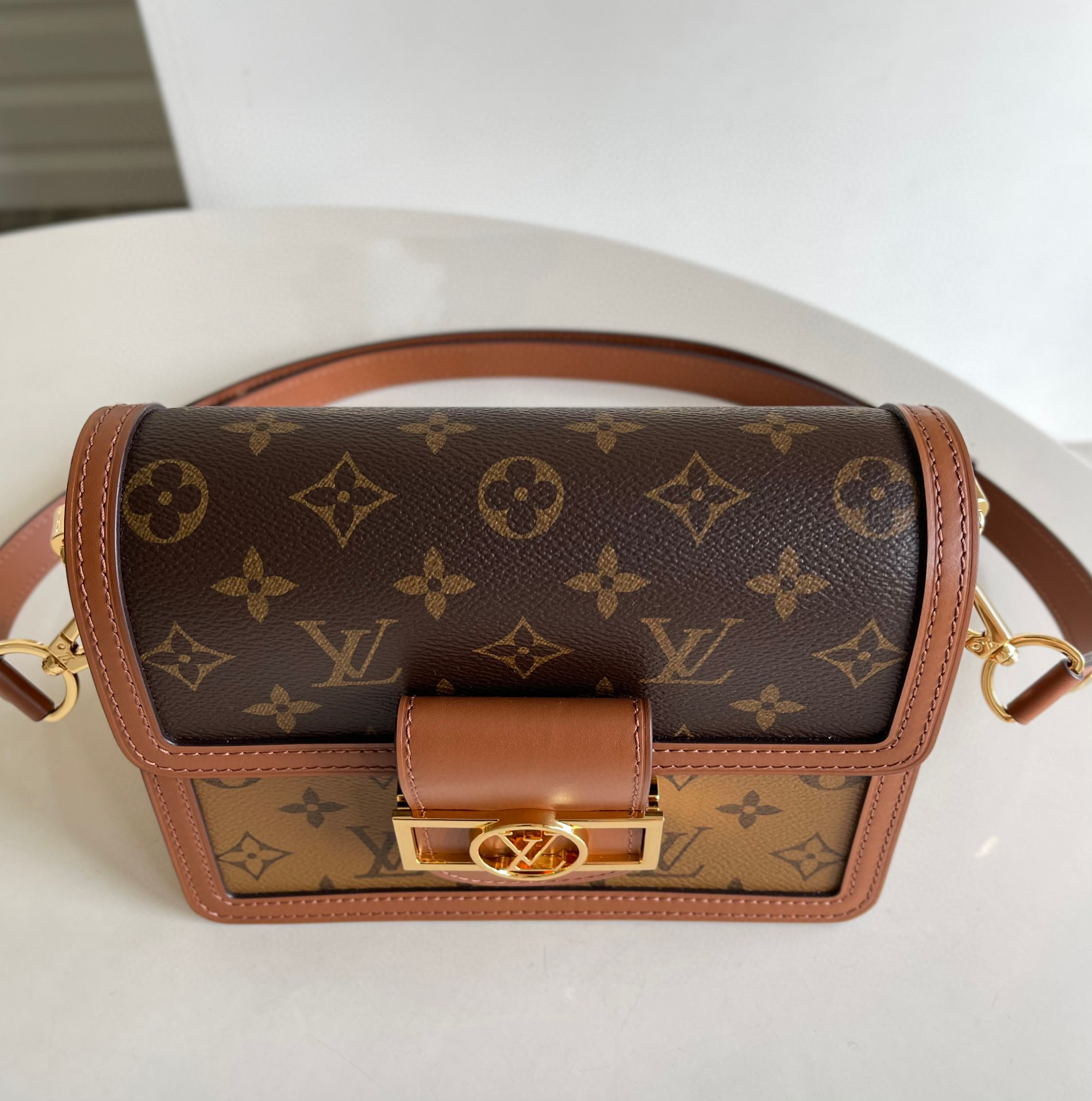 [TOP] Louis Vuitton LV Dauphine Bag Mini - Monogram