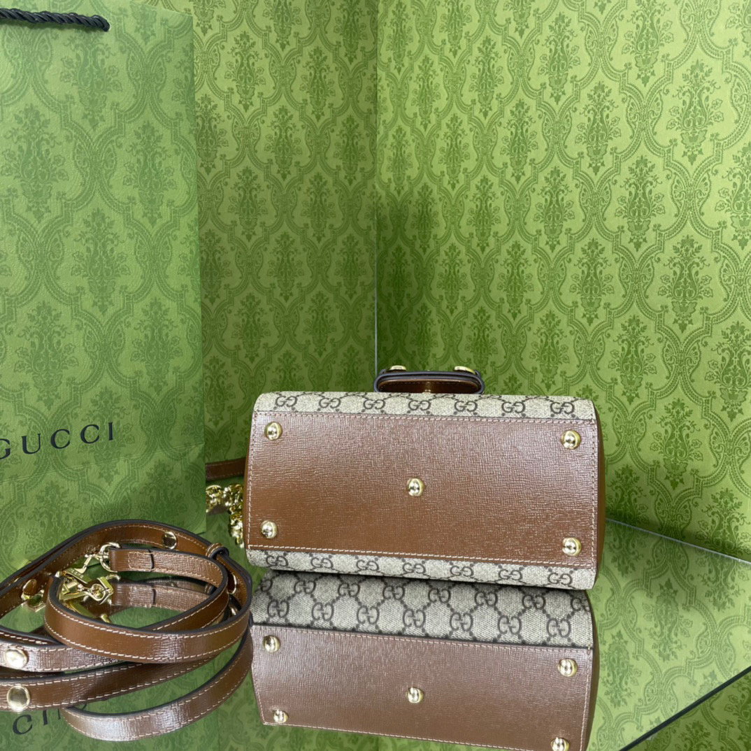 [TOP] GUCCI Horsebit 1995 Bag Mini 22cm x 16cm x 10.5cm - GHW