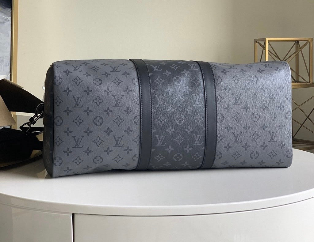 [TOP] Louis Vuitton LV Travel  Keepall Bag 50-Black