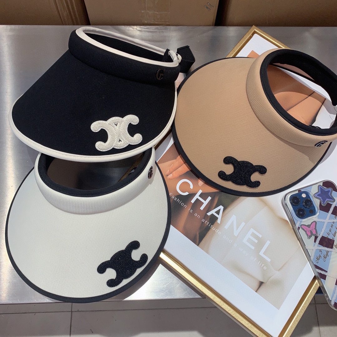 [TOP] CELINE Sun Cap  - 3 Color