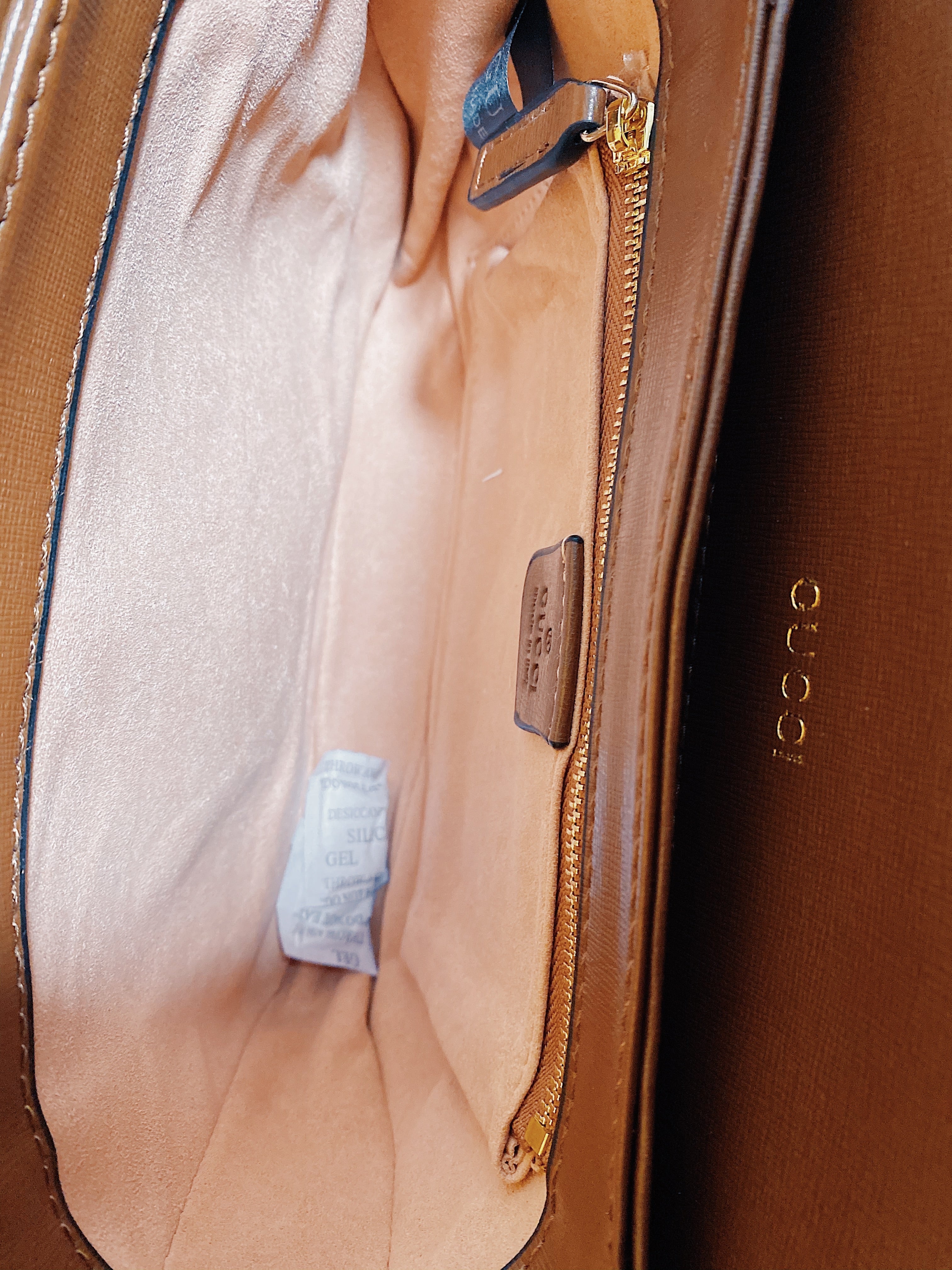 [TOP] GUCCI Horsebit 1955 Bag Textured Leather - Brown