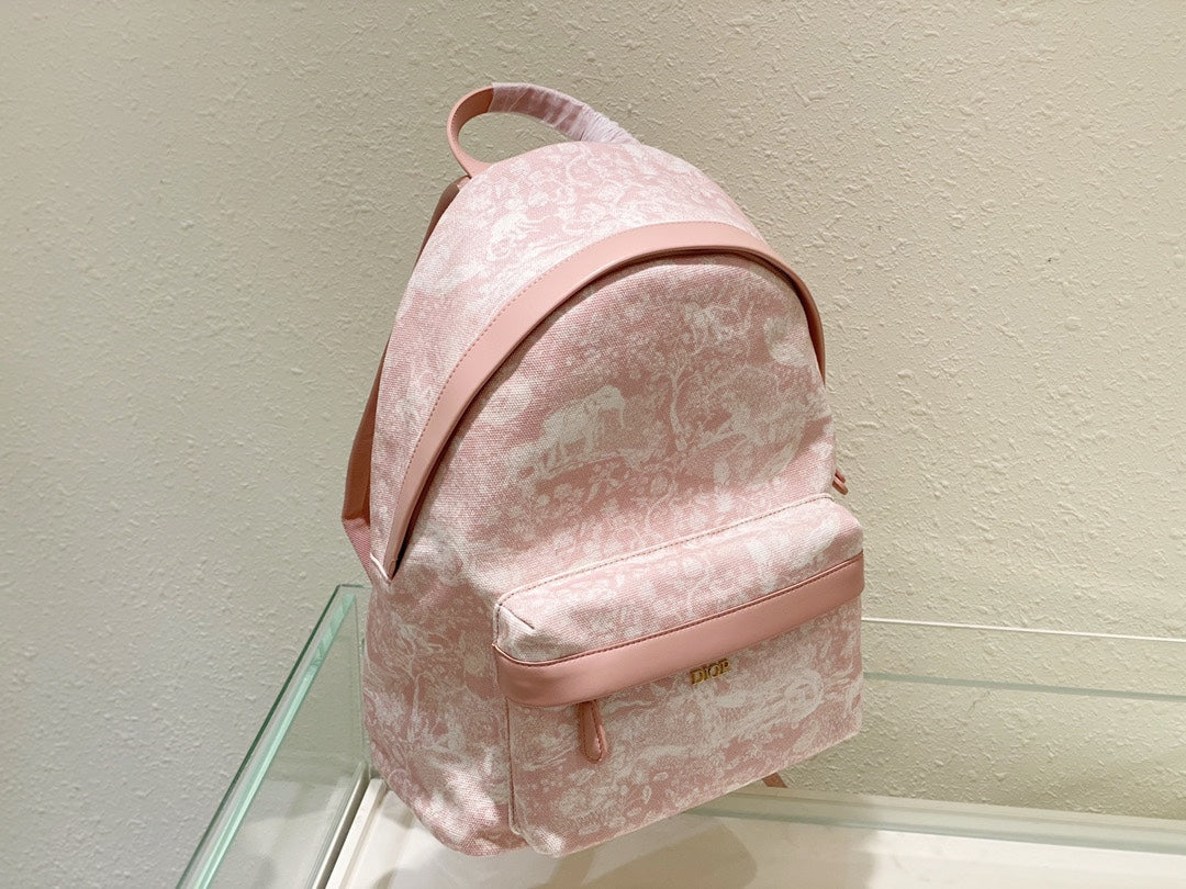 [TOP] Christian Dior Women Mother Backpack - Pink