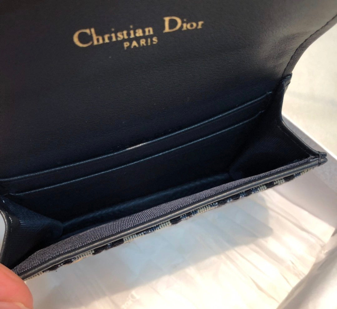[TOP] Christian Dior Saddle Lotus Wallet