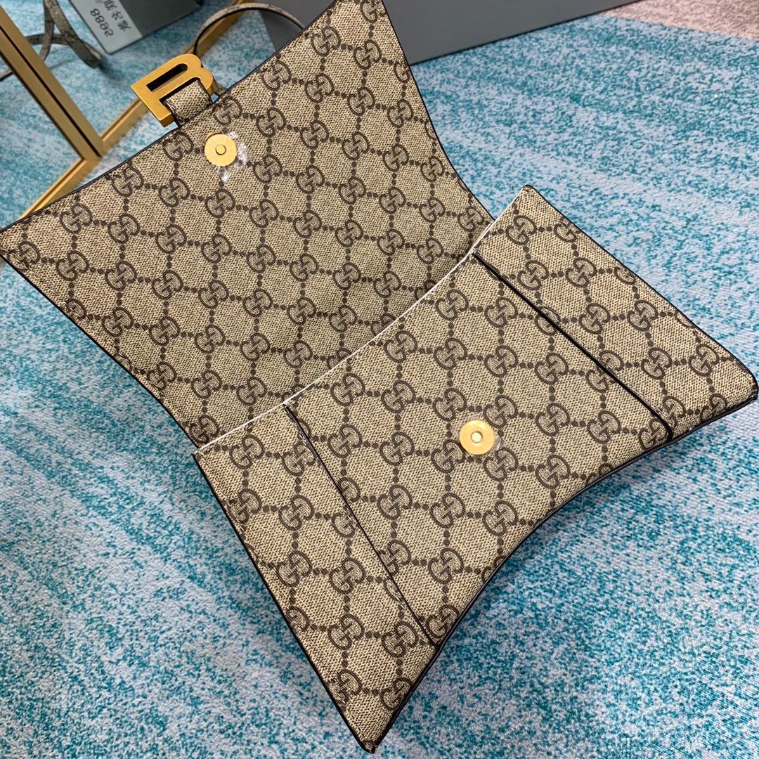 [TOP] GUCCI x BALENCIAGA Small Hourglass Bag 23x14x10cm