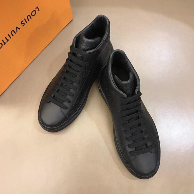 [TOP] Louis Vuitton LV LV Empreinte Sneaker Boots - Black