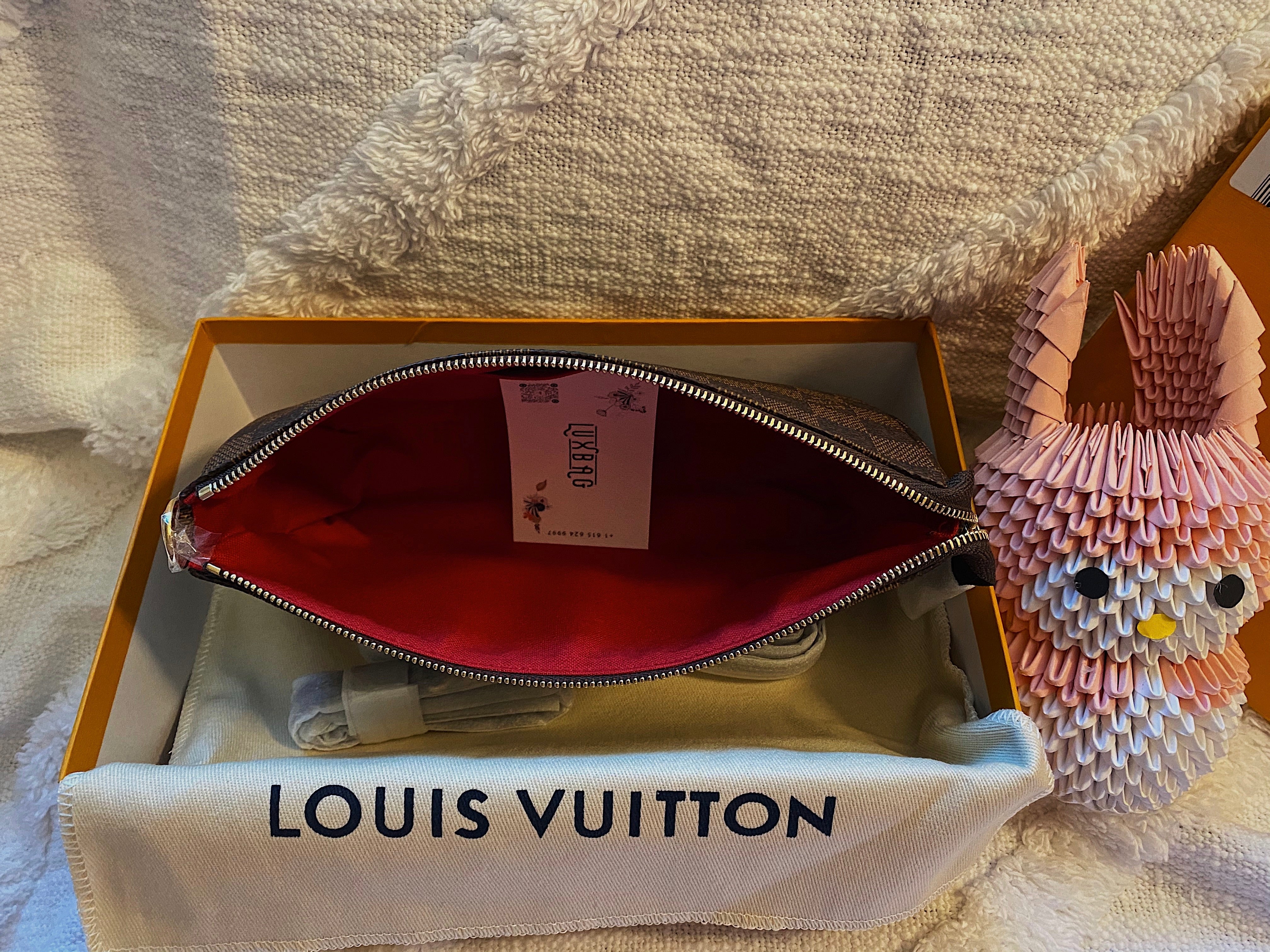 [TOP] Louis Vuitton LV LV Pochette Accessoires NM - Damier Ebene