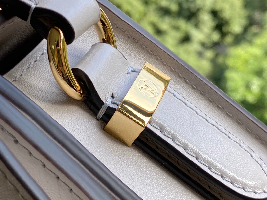 [TOP] Louis Vuitton LV Pont 9 Bag 23×15×8CM - White