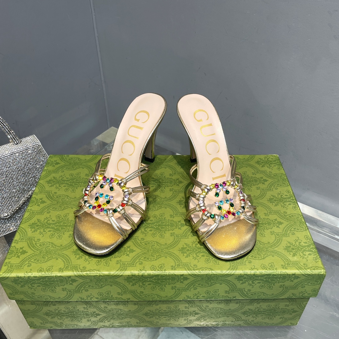 [TOP] GUCCI Lsa Diamond Sandals - 11 Color