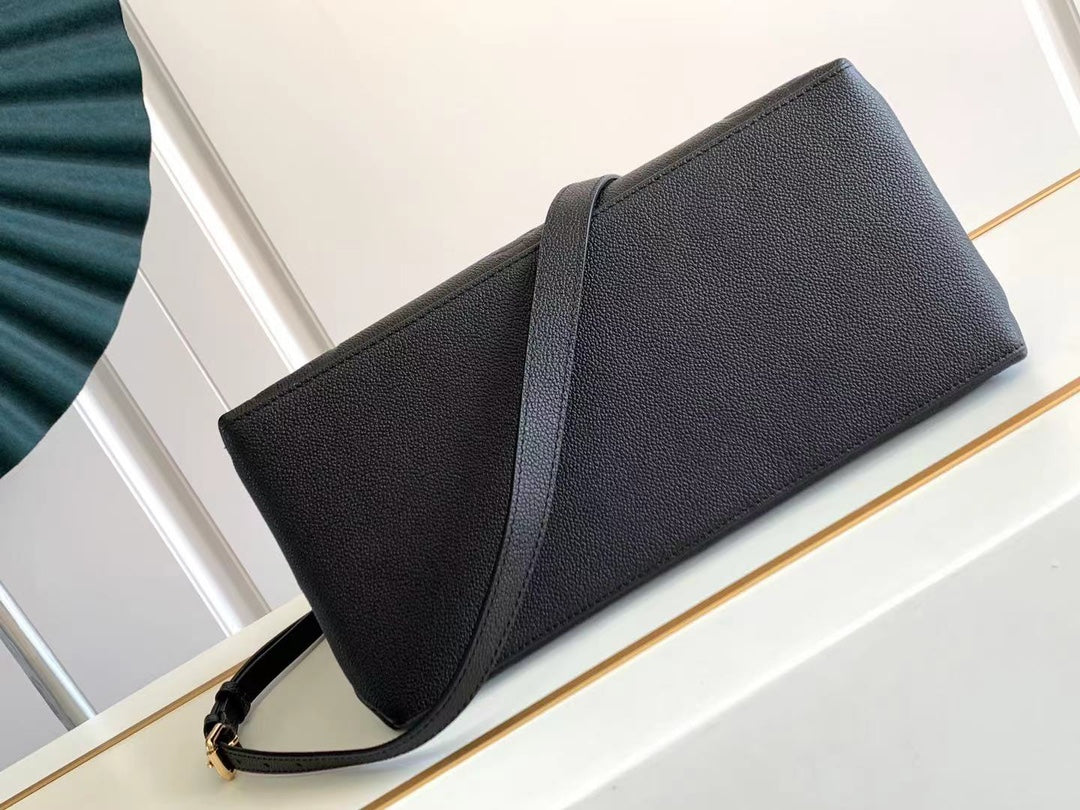 [TOP] Louis Vuitton LV L*V Grand Palais Monogram Empreinte Bag - Black