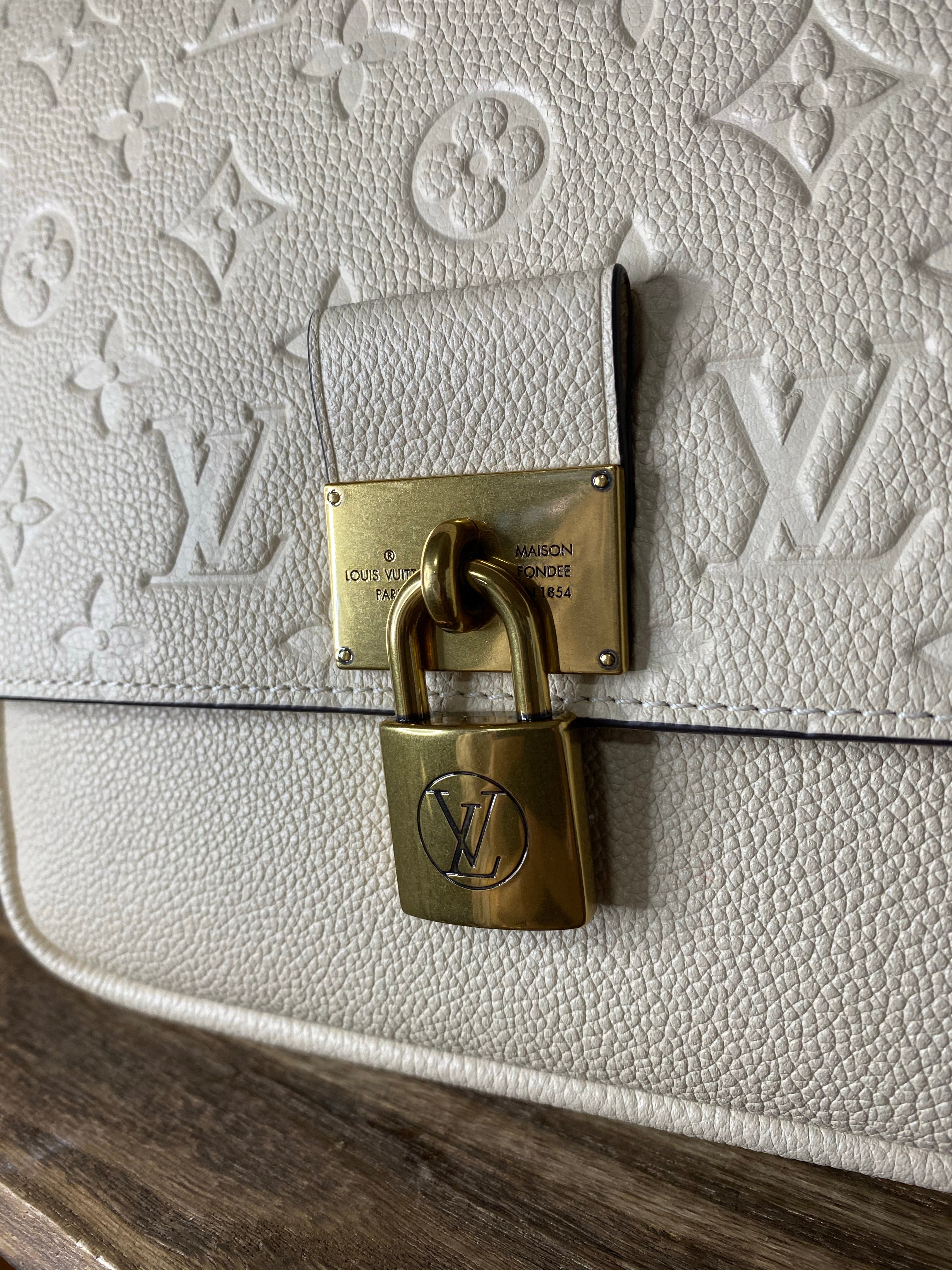 [TOP] Louis Vuitton LV Marignan Handbag 28 x 21 x 9cm - WHITE