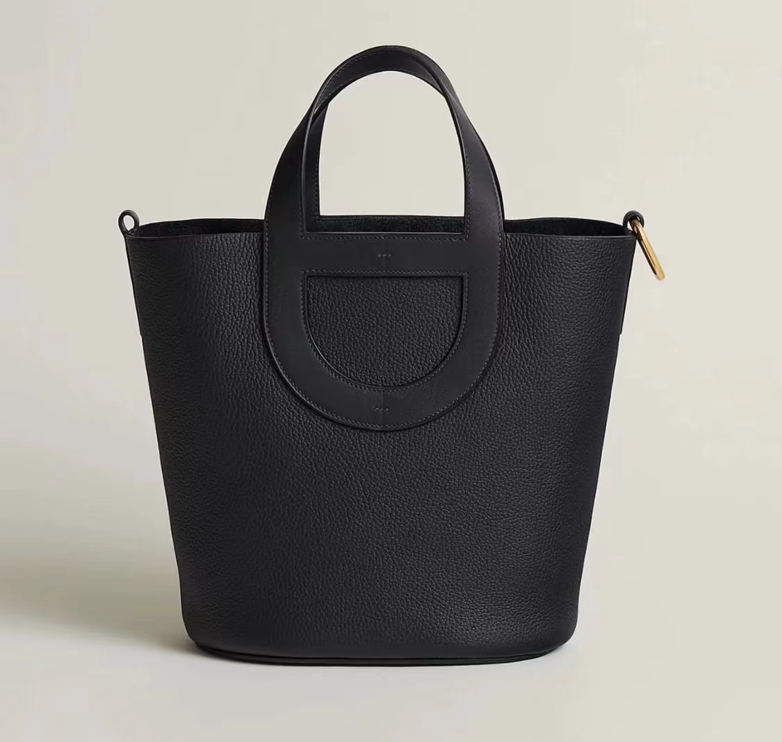 [TOP] HERMES Picotin Bag 18CM - Black