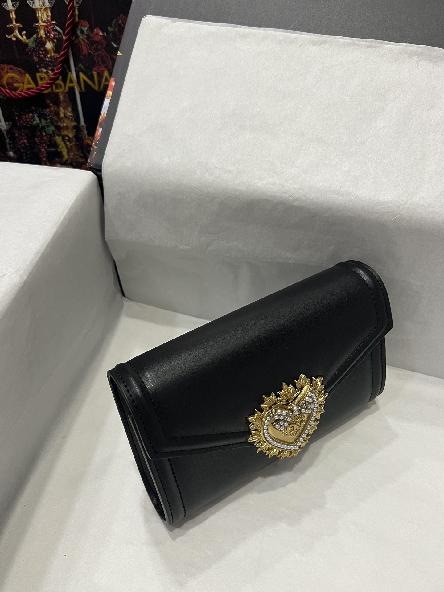 [TOP] Dolce & Gabbana D&G Calfskin Devotion Mini Bag 11.5*18.5*3.5cm - 8 Color