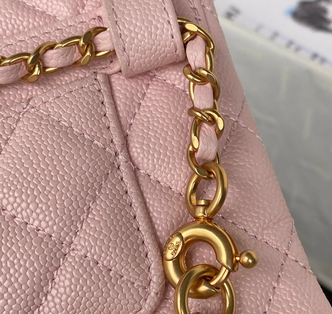 [TOP] CHANEL Waist Bag SS22 - Pink