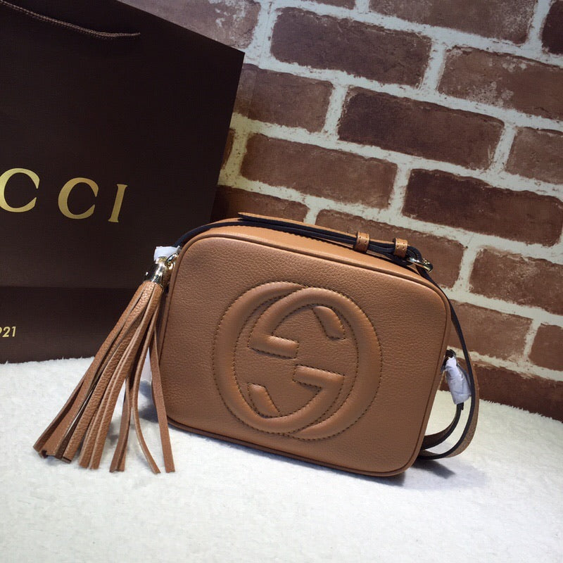 [TOP] GUCCI Soho Bag - Brown
