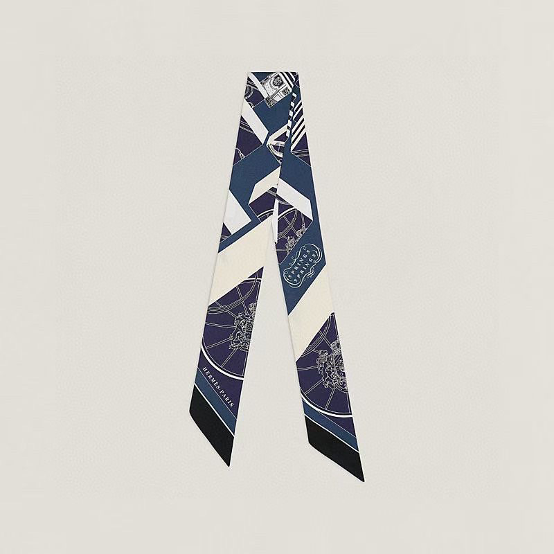 [TOP] HERMES Twilly Springs Springs Twilly 86 x 5 cm - Four Colours