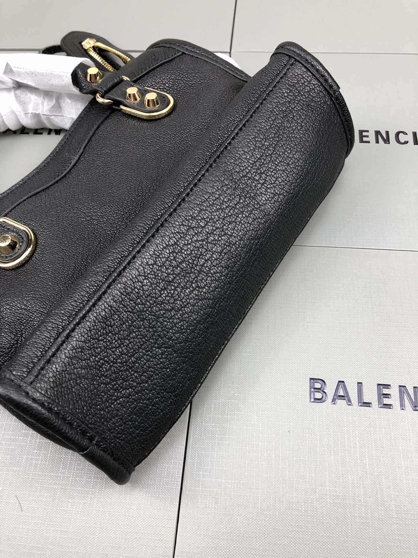 [TOP] BALENCIAGA Classic City Small Bag - Black