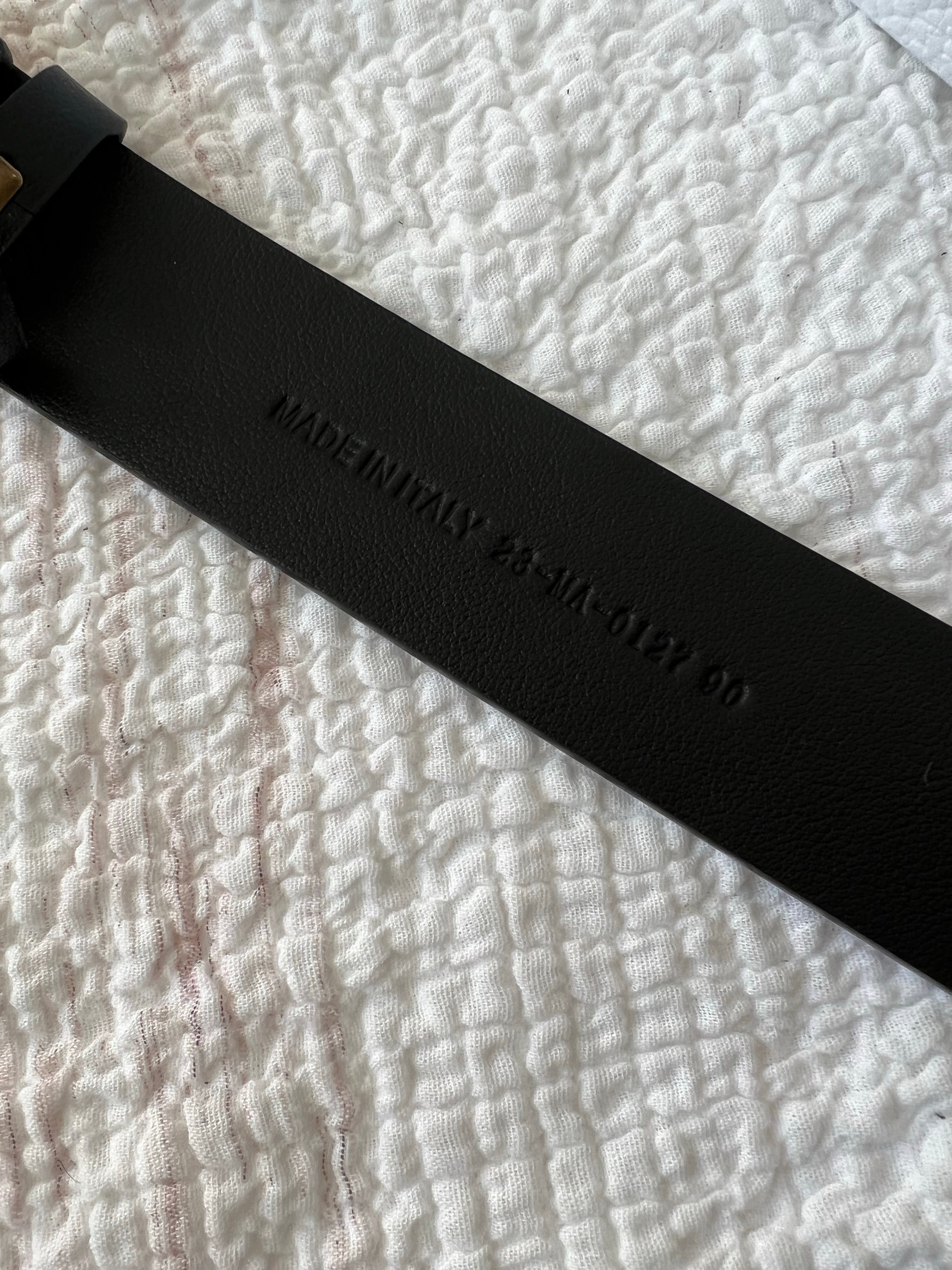 [Top] Christian Dior 30 Montaigne Belt 35mm - Black