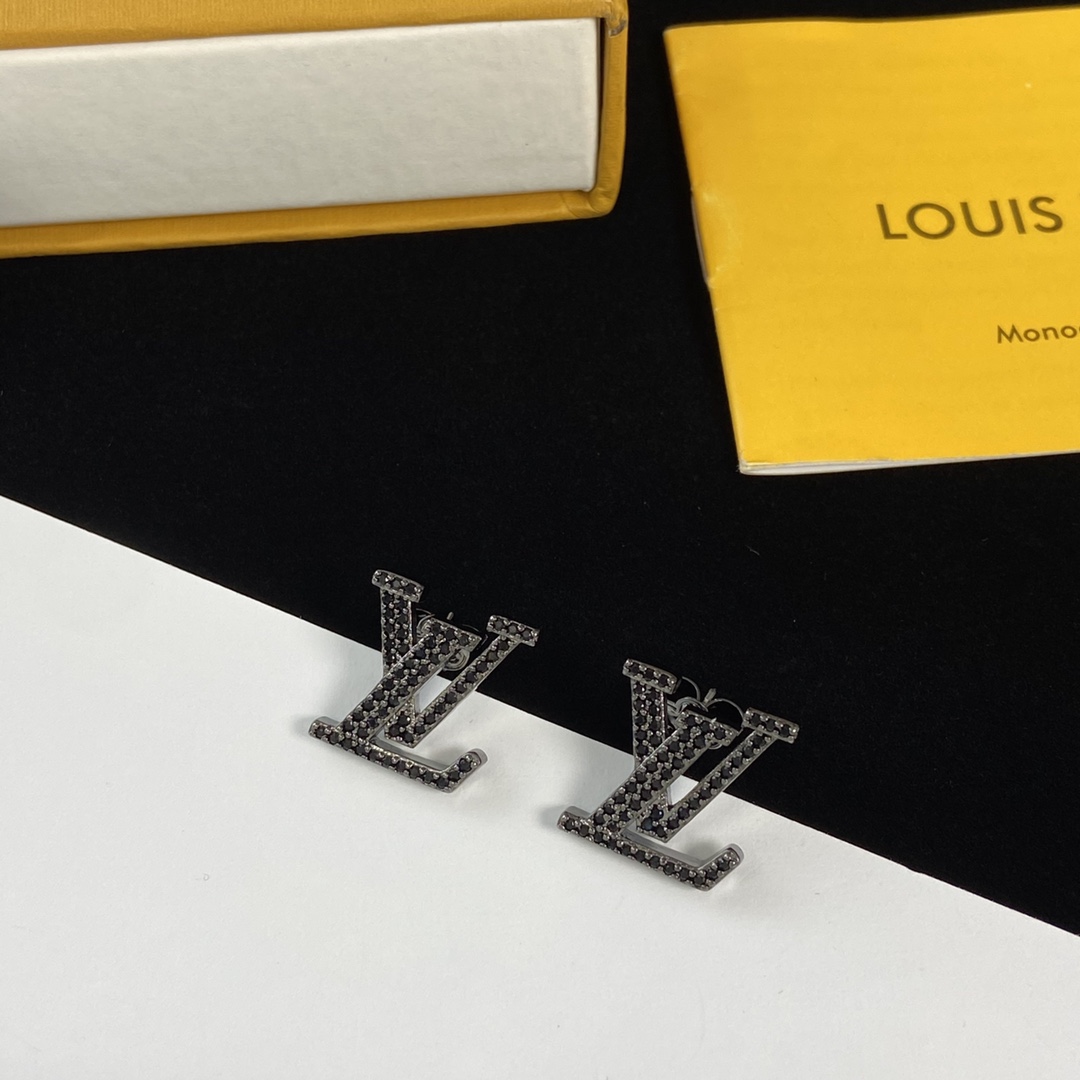 [TOP] Louis Vuitton LV LV Earrings