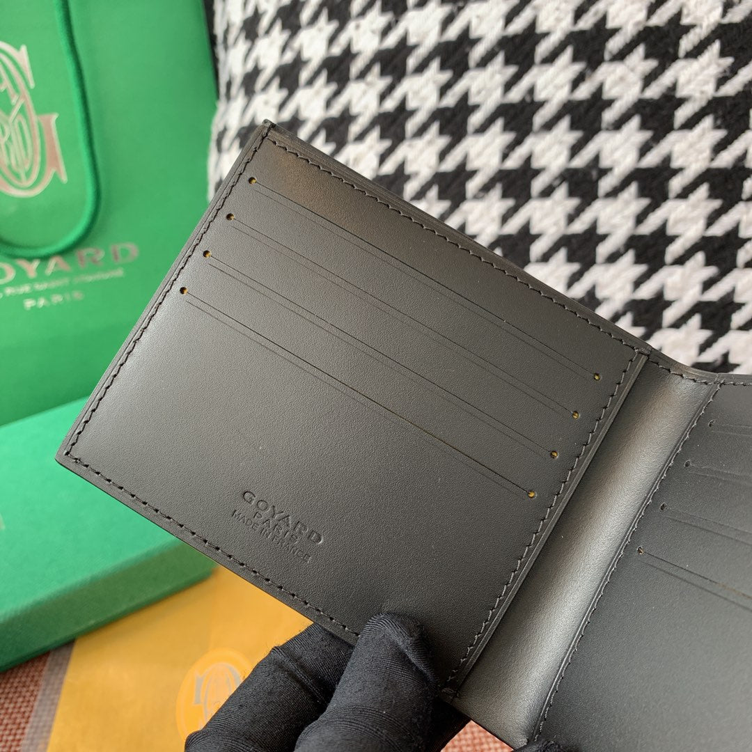 [TOP] Goyard Folding Wallet - Black