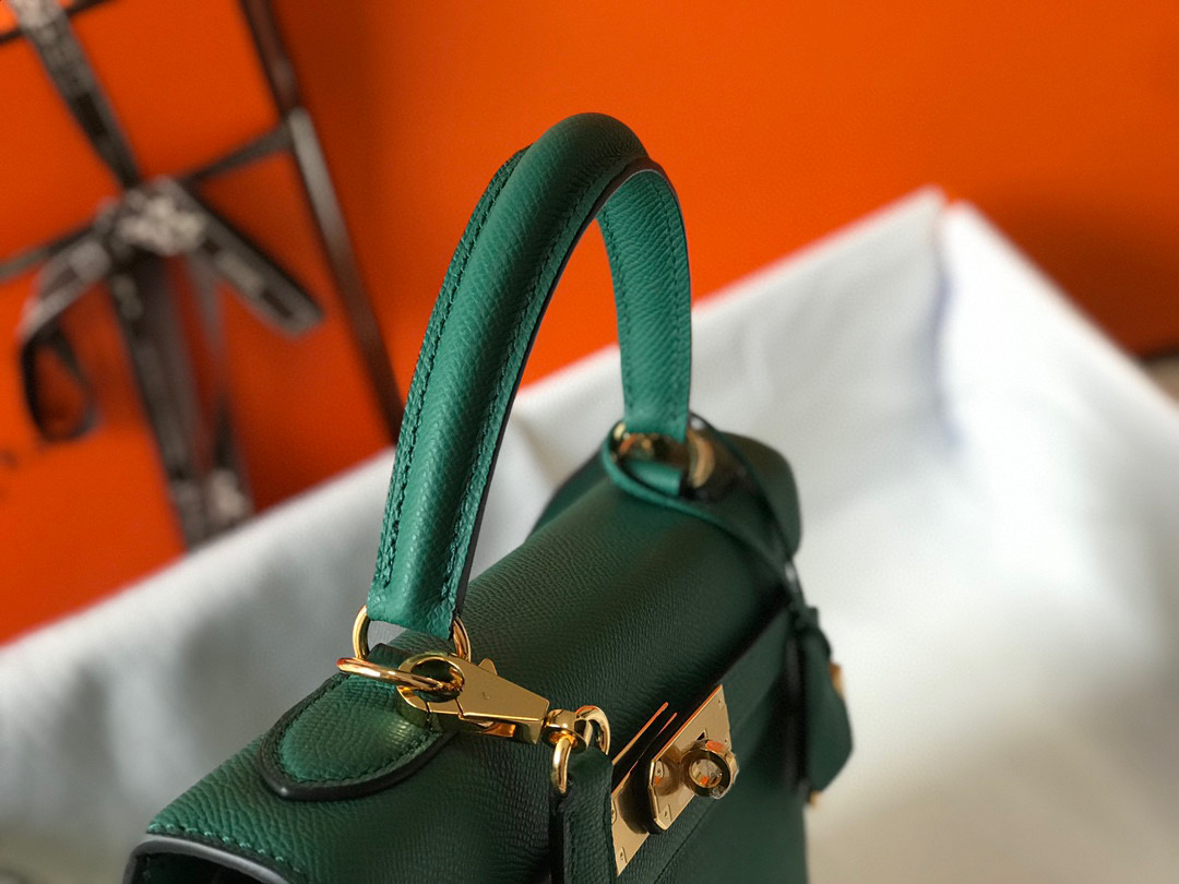 [TOP] HERMES Customised Kelly Bag Epsom Leather Sellier - 19/25/28/32/35cm