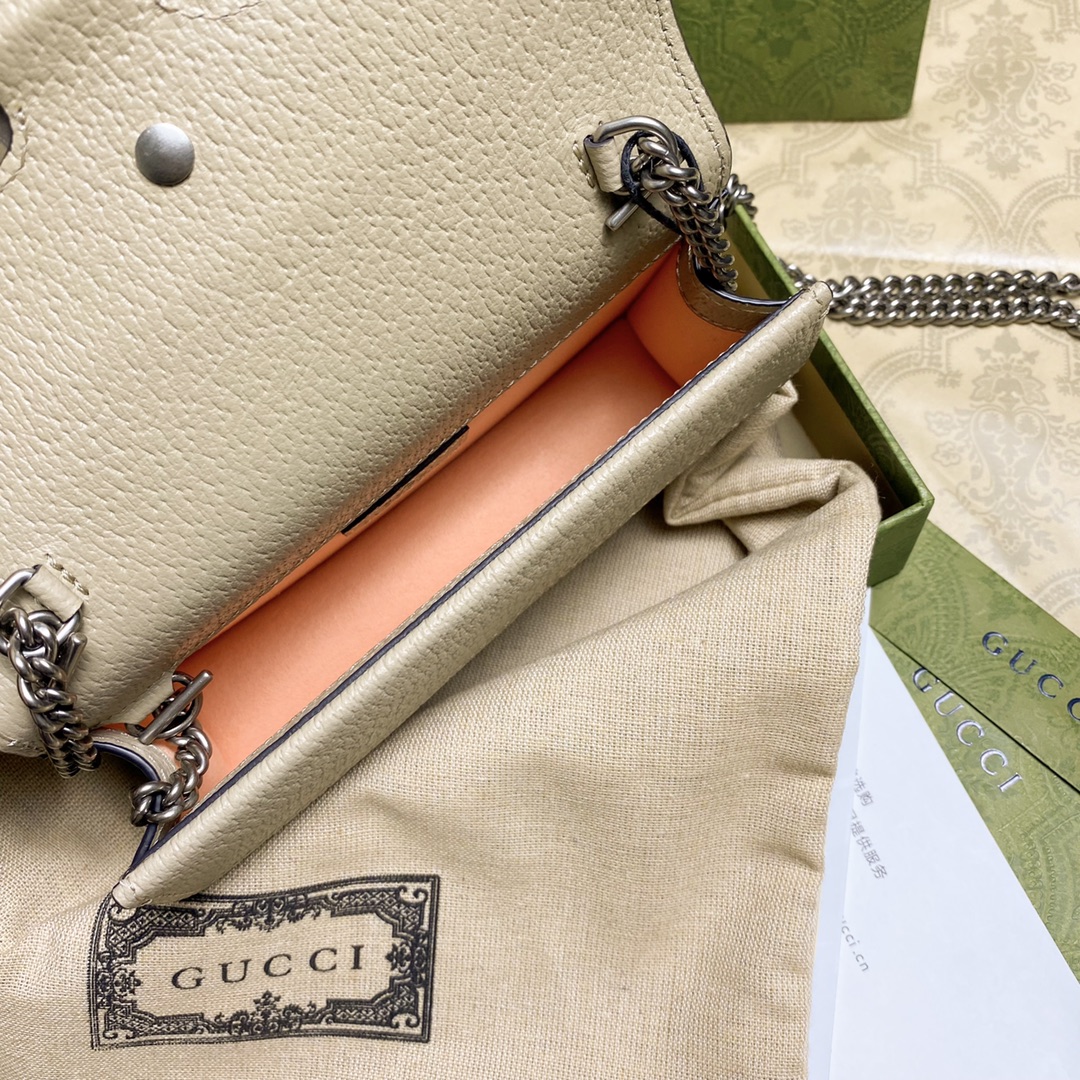 [TOP] GUCCI Dionysus Series GG Mini Handbag 16.5x10x4cm
