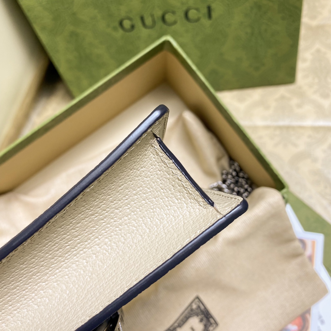 [TOP] GUCCI Dionysus Series GG Mini Handbag 16.5x10x4cm