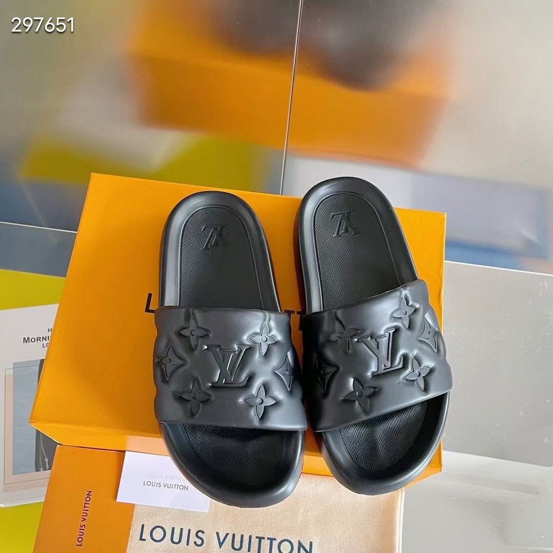 [TOP] Louis Vuitton LV L*V Men's Slippers - 5 Color