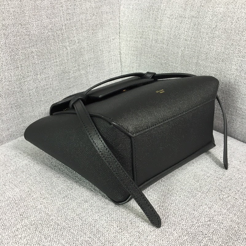 [TOP] CELINE Nano Belt Bag 20×20×10CM - Black