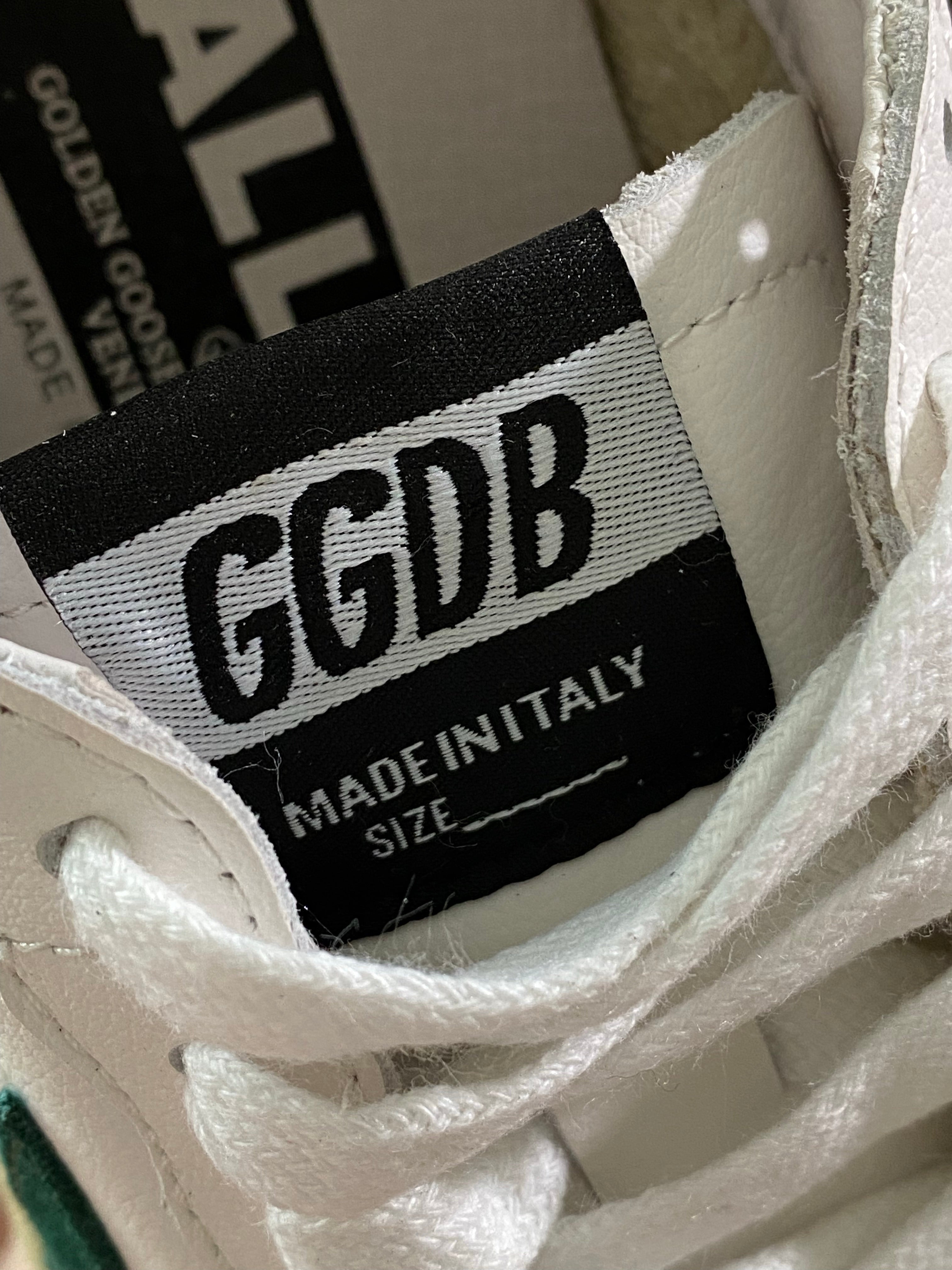 [TOP] GGDB Ballstar Sneakers - Dark Green Star and Pink