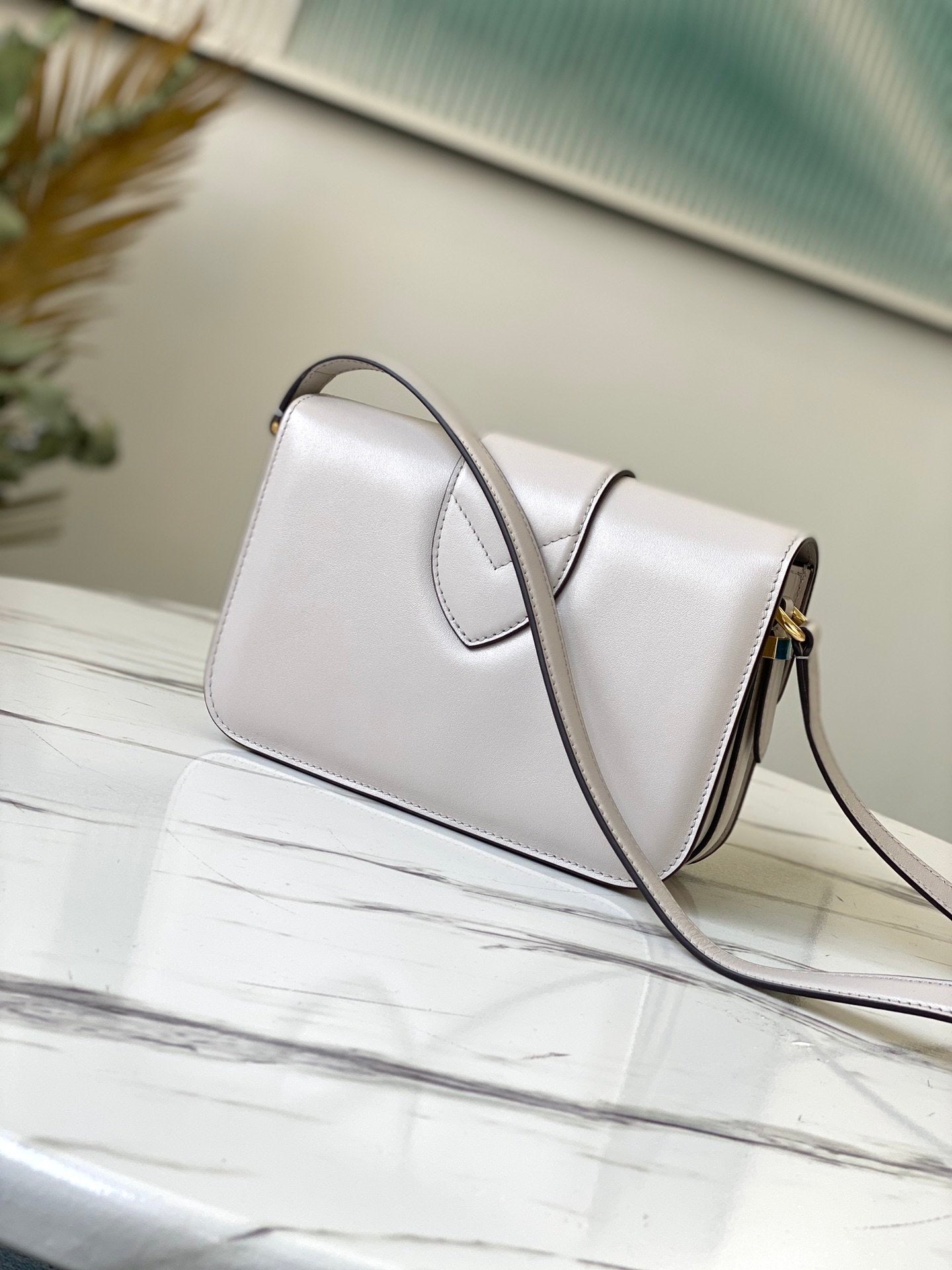 [TOP] Louis Vuitton LV Pont 9 Bag 23×15×8CM - White