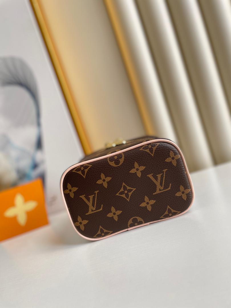 [TOP] Louis Vuitton LV Mini Vanity Case 20x13.5x12cm - Brown