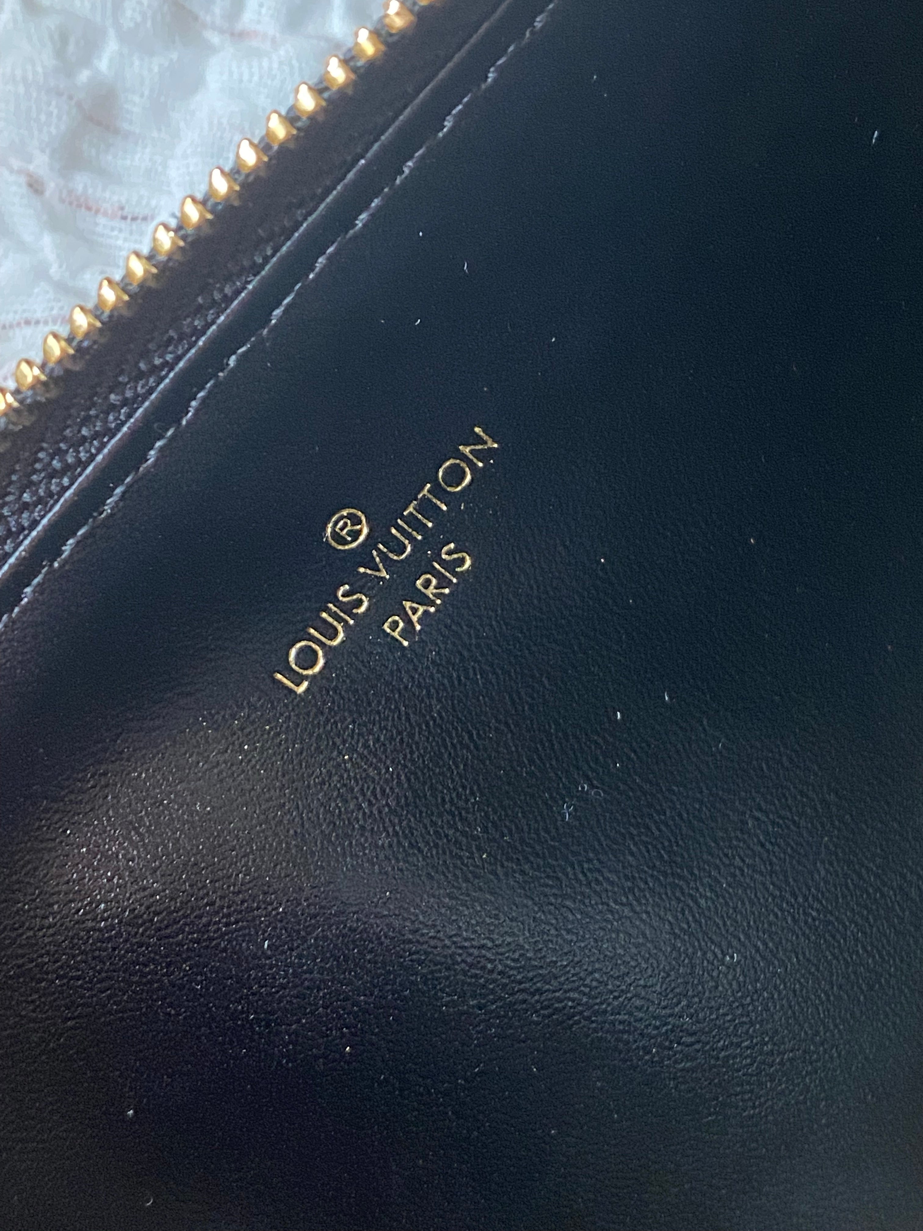 [TOP] Louis Vuitton LV £V Felicie Empreinte Pochette 21X12X3cm - Black