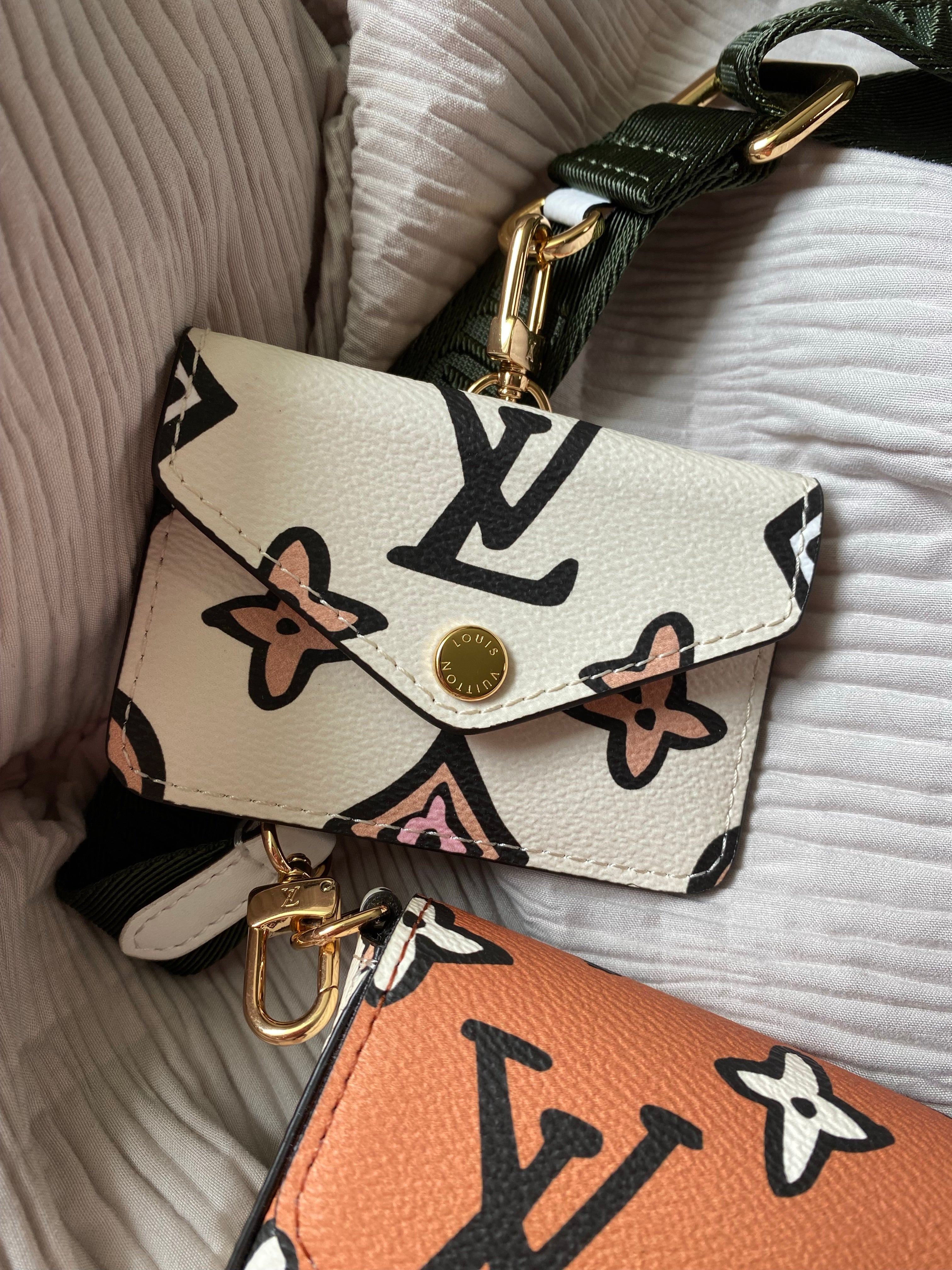 [TOP] Louis Vuitton LV  Wild At Heart Multi Pochette 21X12X3cm-Orange and White