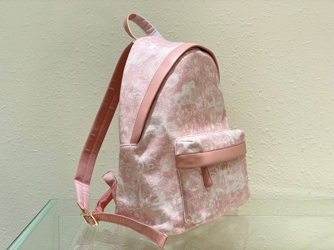 [TOP] Christian Dior Women Mother Backpack - Pink