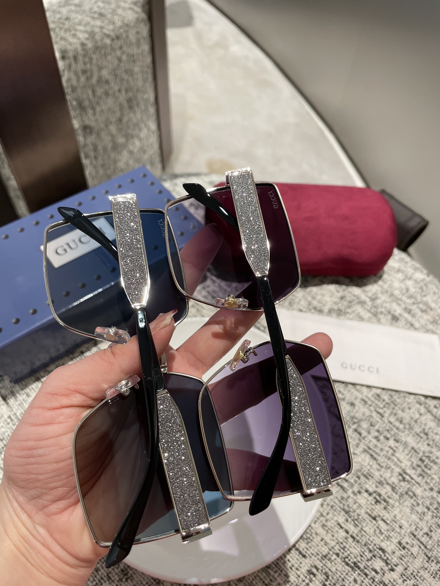 [TOP] Gucci  Sunglasses  - 2 Color