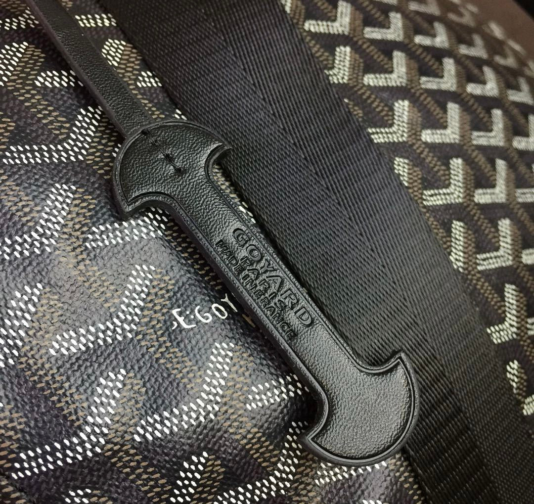 [TOP] Goyard Goyardine Alpin Backpack MM  - Black