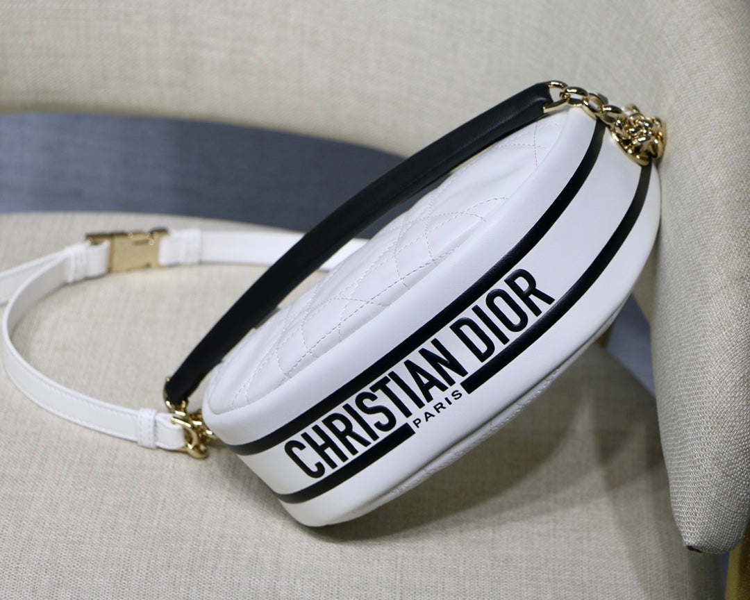 [TOP] Christian Dior Vibe Hobo Bag Small - White