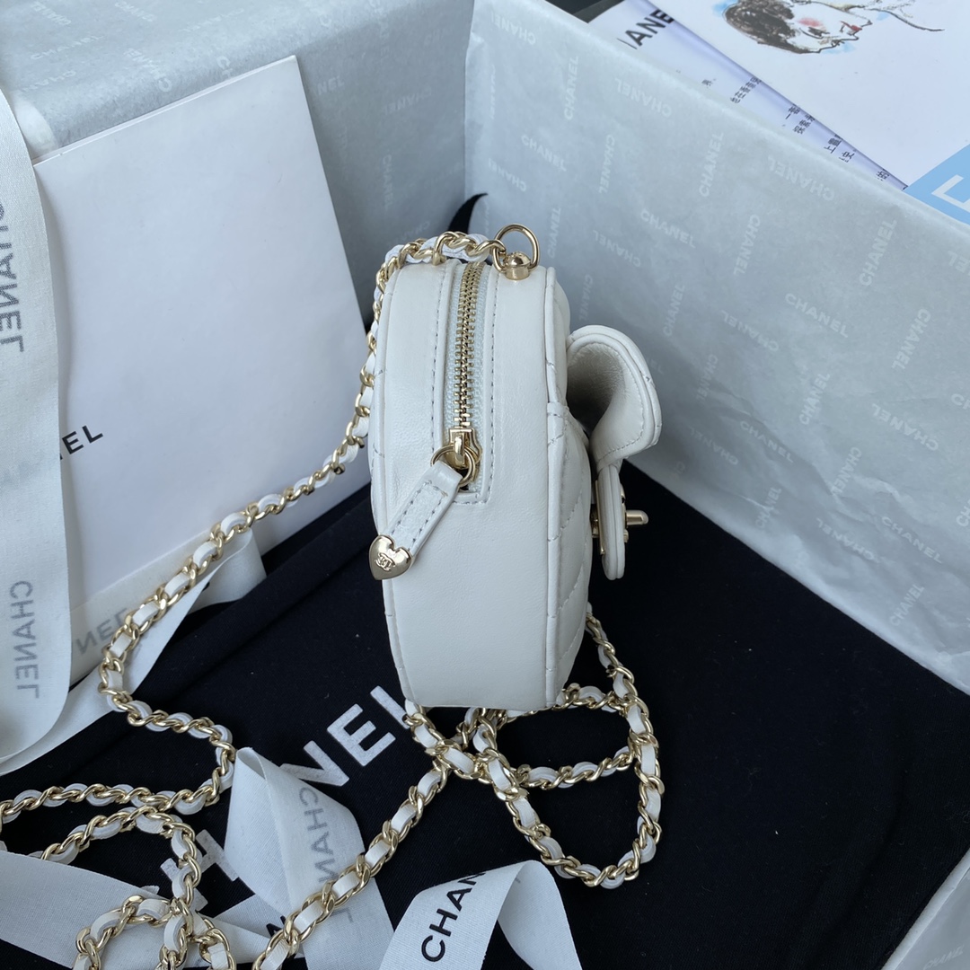 [TOP] CHANEL Mini Love Bag 13×12×5.5cm - GHW - 3 Color