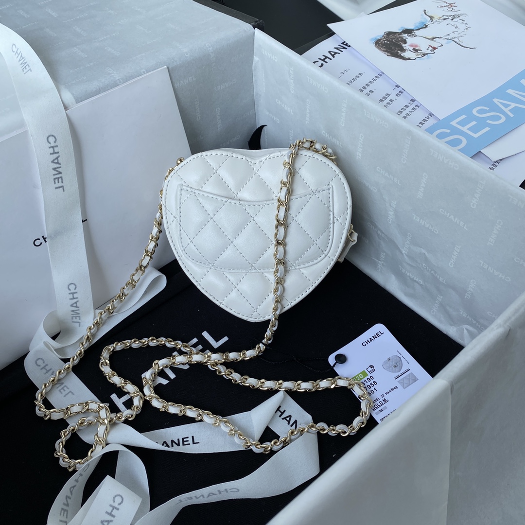 [TOP] CHANEL Mini Love Bag 13×12×5.5cm - GHW - 3 Color