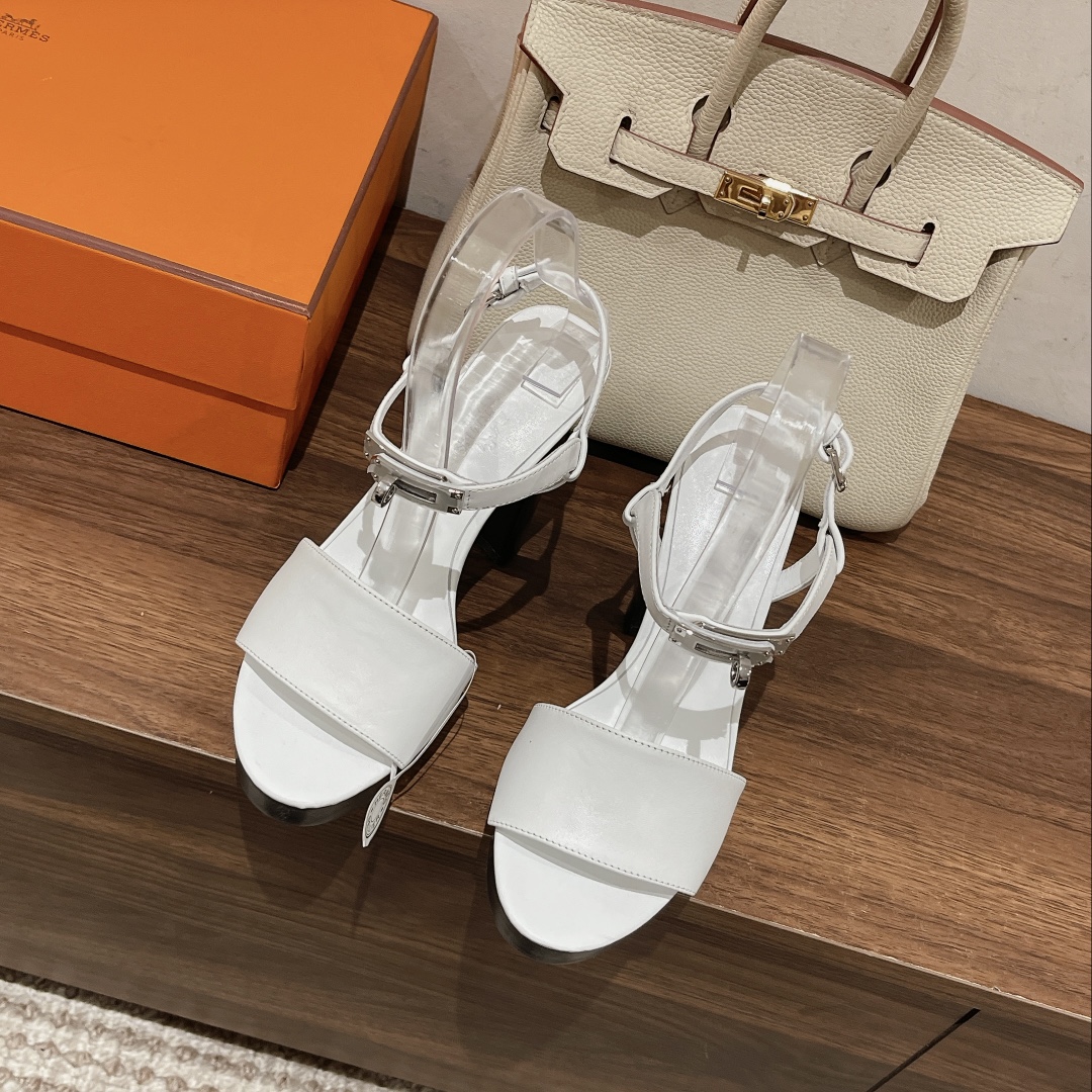 [TOP] HERMES Glam Sandals  - GHW -3 Color