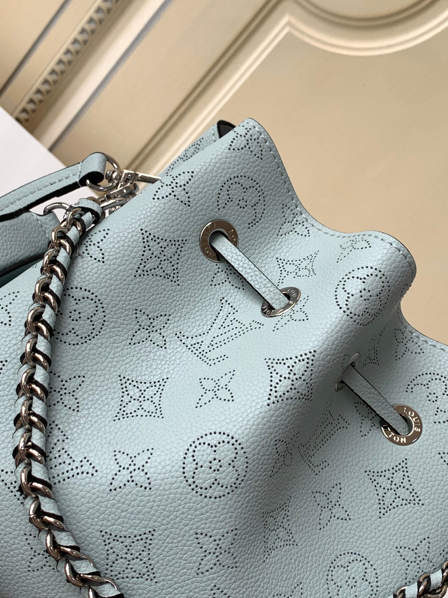 [TOP] Louis Vuitton LV Mahina Bella Bag - Blue