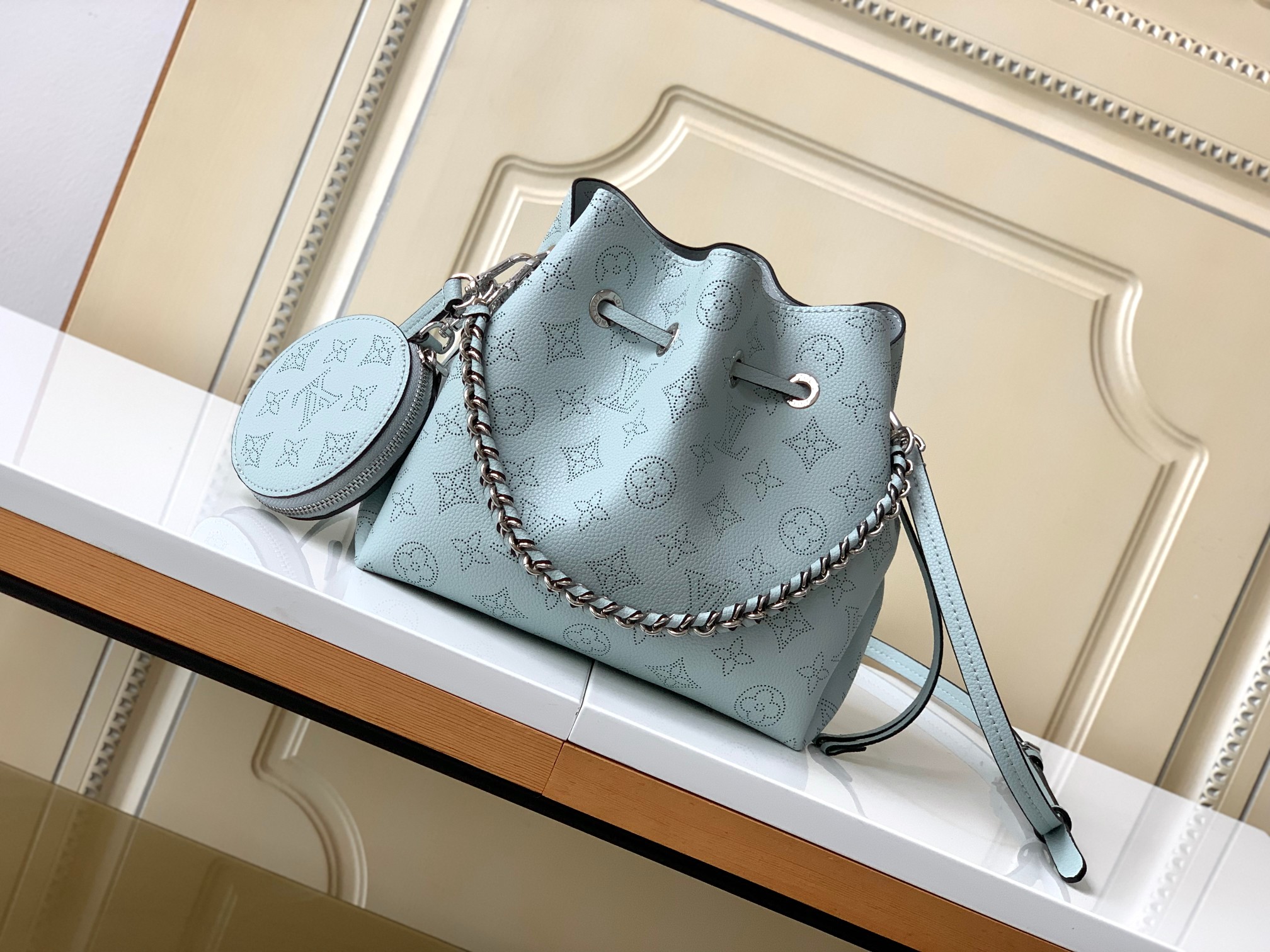 [TOP] Louis Vuitton LV Mahina Bella Bag - Blue