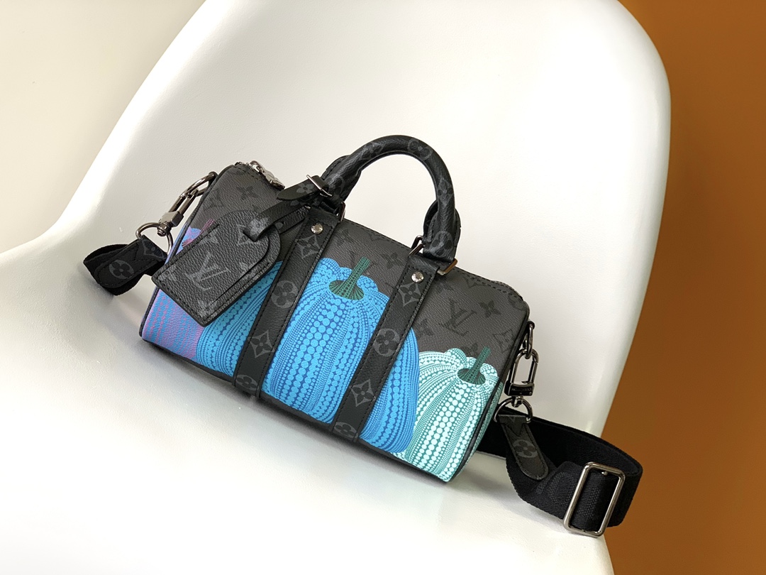 [TOP] Louis Vuitton LV  Keepall  Bag 21cm-Black