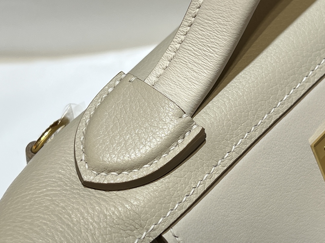 [TOP] HERMES 24/24 Bag 21cm - White&GHW